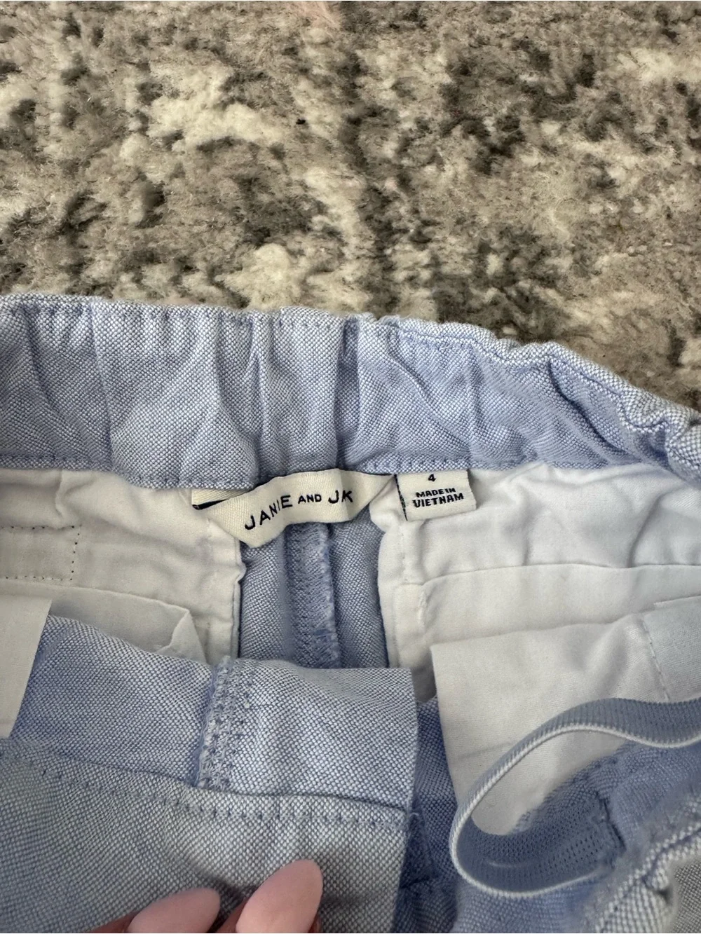 Janie and Jack Light Blue Boys' Casual Shorts